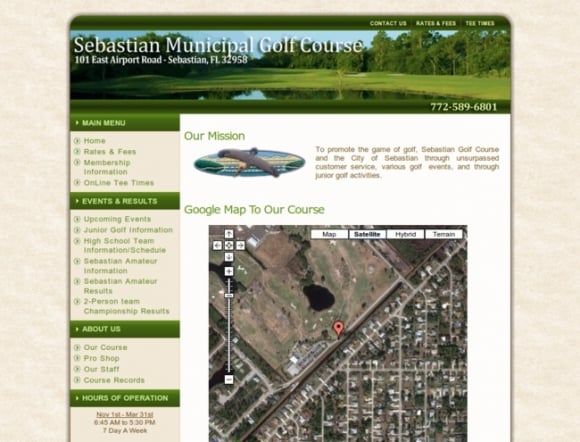 City of Sebastian Municipal Golf Course
