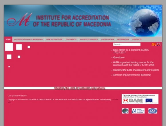 Institute for the Accreditation of the Republic of Macedonia