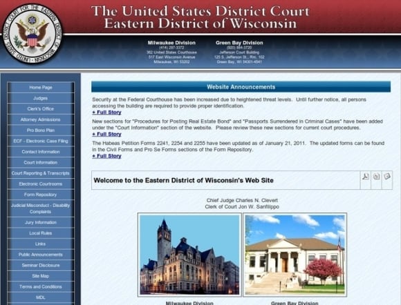 The United States District Court - Eastern District of Wisconsin