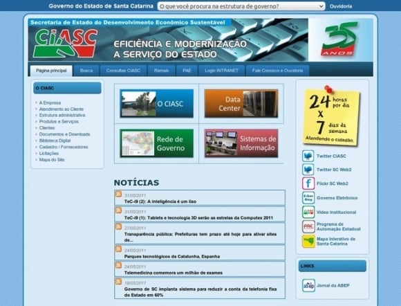 Center for Informatics and Automation of the State of Santa Catarina