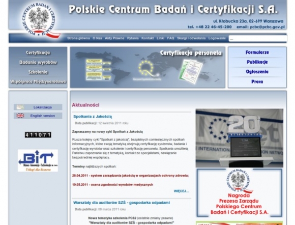 Polish Centre for Testing and Certification