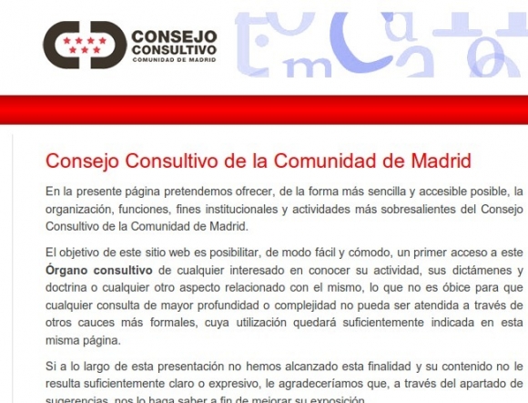 Consejo Consultivo de la Comunidad de Madrid