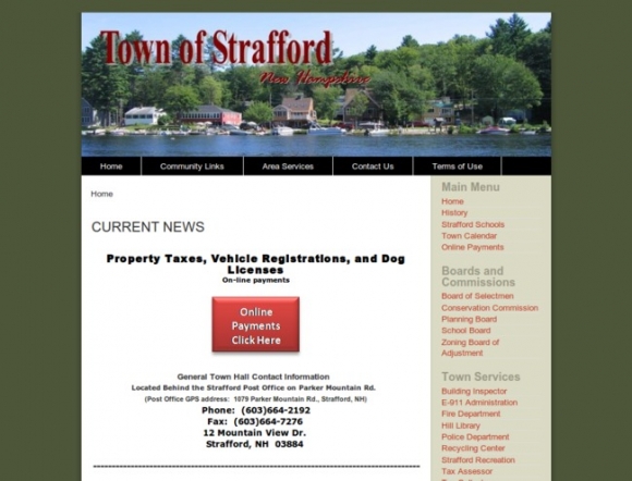 Town of Strafford
