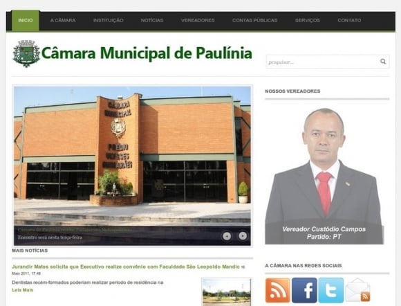 Camara Municipal de PaulÃ­nia
