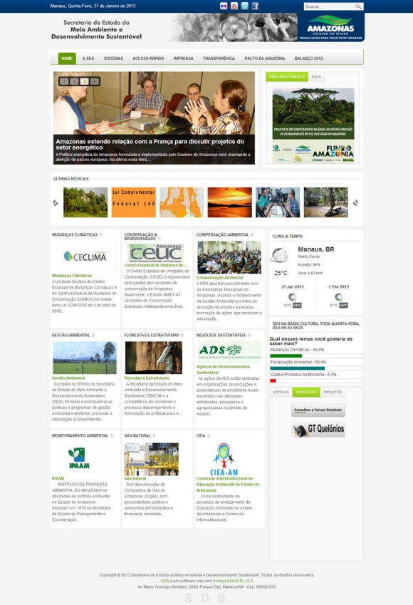 Secretaria de Estado do Meio Ambiente e Desenvolvimento SustentÃ¡vel - Amazonas