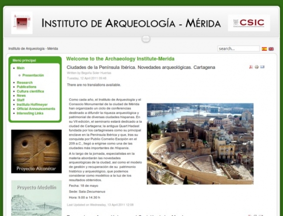 Instituto de ArqueologÃ­a de MÃ©rida