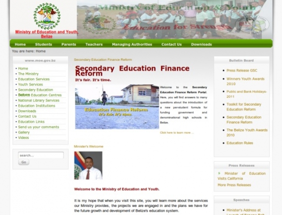 Ministry of Education - Belize