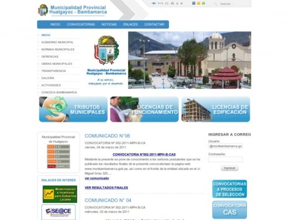 Municipalidad Provincial Hualgayoc - Bambamarca