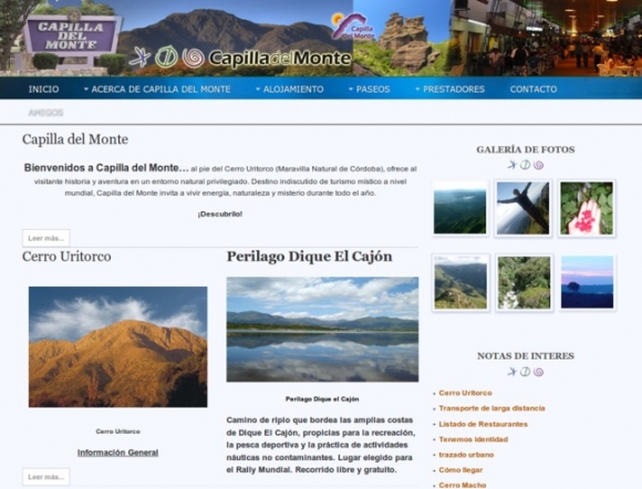 Tourism of the Municipality of Capilla del Monte