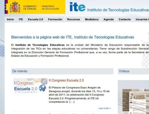 Instituto de TecnologÃ­as Educativas