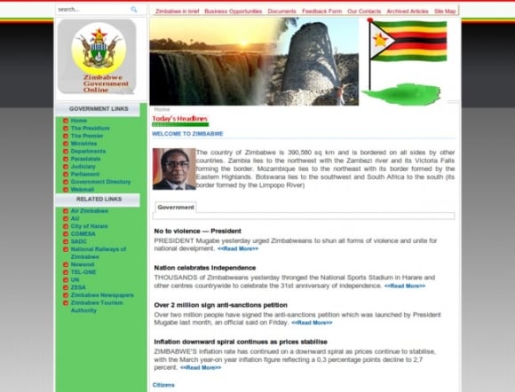 Zimbabwe Government Online