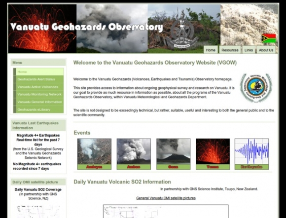 Vanuatu Geohazards Observatory