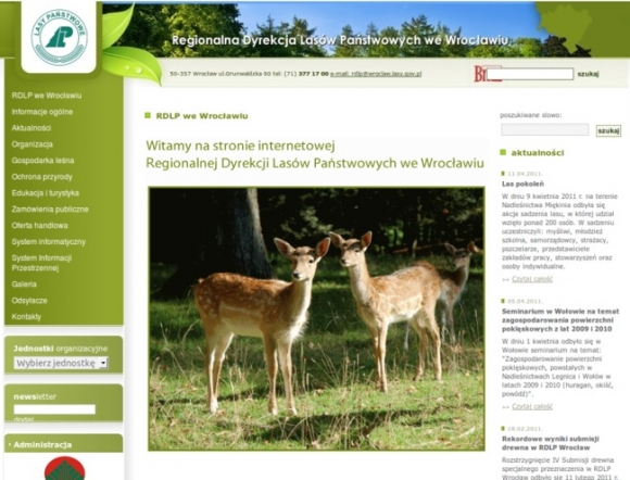 NadleÅnictwo Bystrzyca KÅodzka (Polish State Forests)