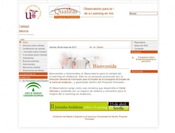 Observatorio para la calidad del e-Learning en AndalucÃ­a