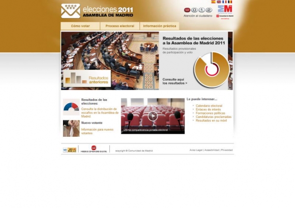 Elecciones Asamblea de Madrid 2011