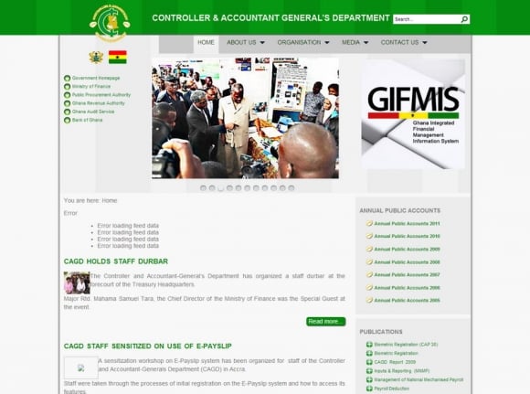 Controller & Accountant General's Department