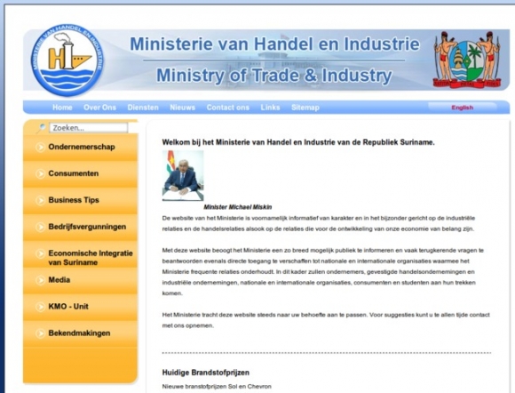 Ministry of Trade and Industry - Surinam