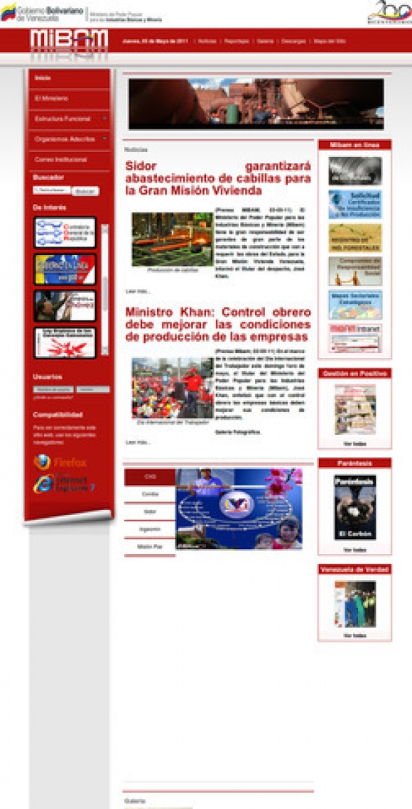 Ministerio del Poder Popular para las Industrias BÃ¡sicas y la MinerÃ­a