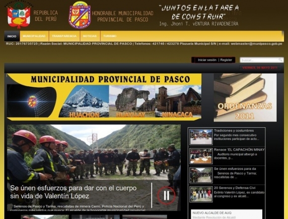 Municipalidad Provincial de Pasco