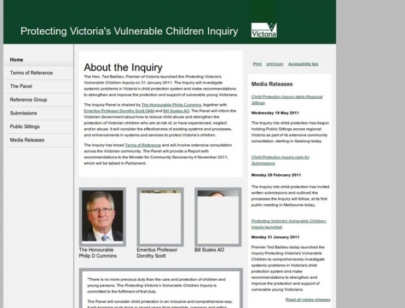 Protecting Victoria's Vulnerable Children Inquiry